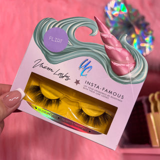Flirt Unicorn Faux Mink Strip Lash - Unicorn Cosmetics
