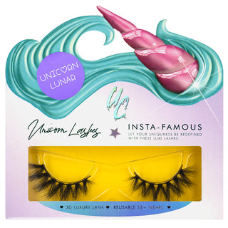 Unicorn Lunar Half Unicorn Lashes - Unicorn Cosmetics