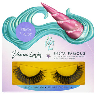 Russian Mega Short Volume Strip Unicorn Lashes - Unicorn Cosmetics