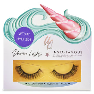 Russian Wispy Hybrids Strip Unicorn Lashes - Unicorn Cosmetics
