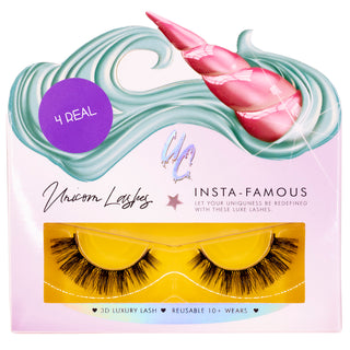 Russian Volume 4 Real Strip Unicorn Lashes - Unicorn Cosmetics