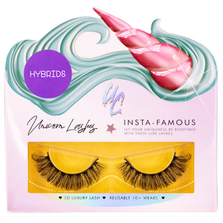 Russian Hybrids Strip Unicorn Lashes - Unicorn Cosmetics