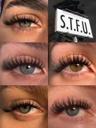 S.T.F.U. Super Pre-Glued Party Lashes + Remover Duo