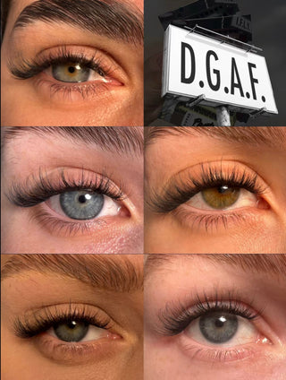 D.G.A.F Super Pre-Glued Party Lashes + Remover Duo