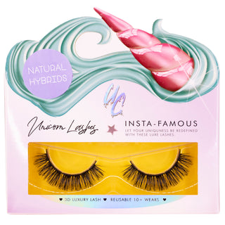 Russian Natural Hybrids Strip Unicorn Lashes - Unicorn Cosmetics