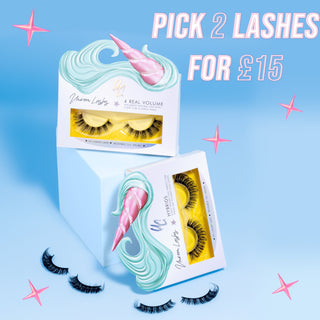 Ultimate Lash Deal - 2 Lashes for £15 - Unicorn Cosmetics