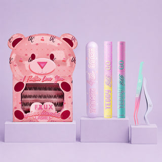 I Fluffin' Love You UnBearlievable Cluster Full Kit - Unicorn Cosmetics