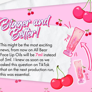 Hydrating Bear Face Lip Oil - Unicorn Cosmetics