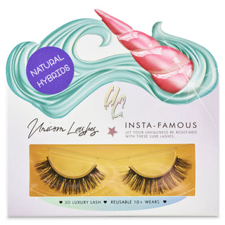 Russian Natural Hybrids Strip Unicorn Lashes - Unicorn Cosmetics