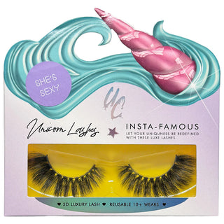 She's Sexy Faux Mink Strip Unicorn Lashes - Unicorn Cosmetics