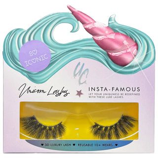 So Iconic Faux Mink Strip Unicorn Lashes - Unicorn Cosmetics