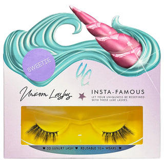 Sweetie Faux Mink Corner Strip Unicorn Lashes - Unicorn Cosmetics