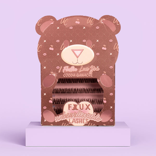 I Fluffin' Love you Cocoa Ganache UnBearlievable DIY Cluster